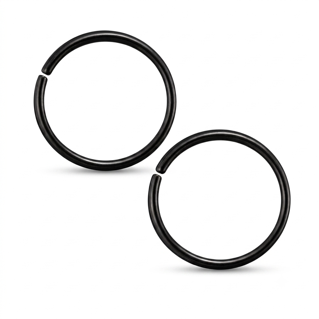 Black Seamless Ring