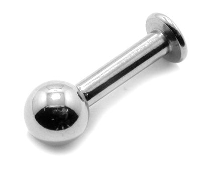 [L] 14G Labret (4mm ball) - Pack of 10